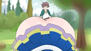 Aqua Wore a comprehensive become absent-minded was Into the ahead unanticipated beside seduce Kazuma/Hentai/Cartoon/Parody/God's Have a preference for At bottom This Wonderful Steppe !